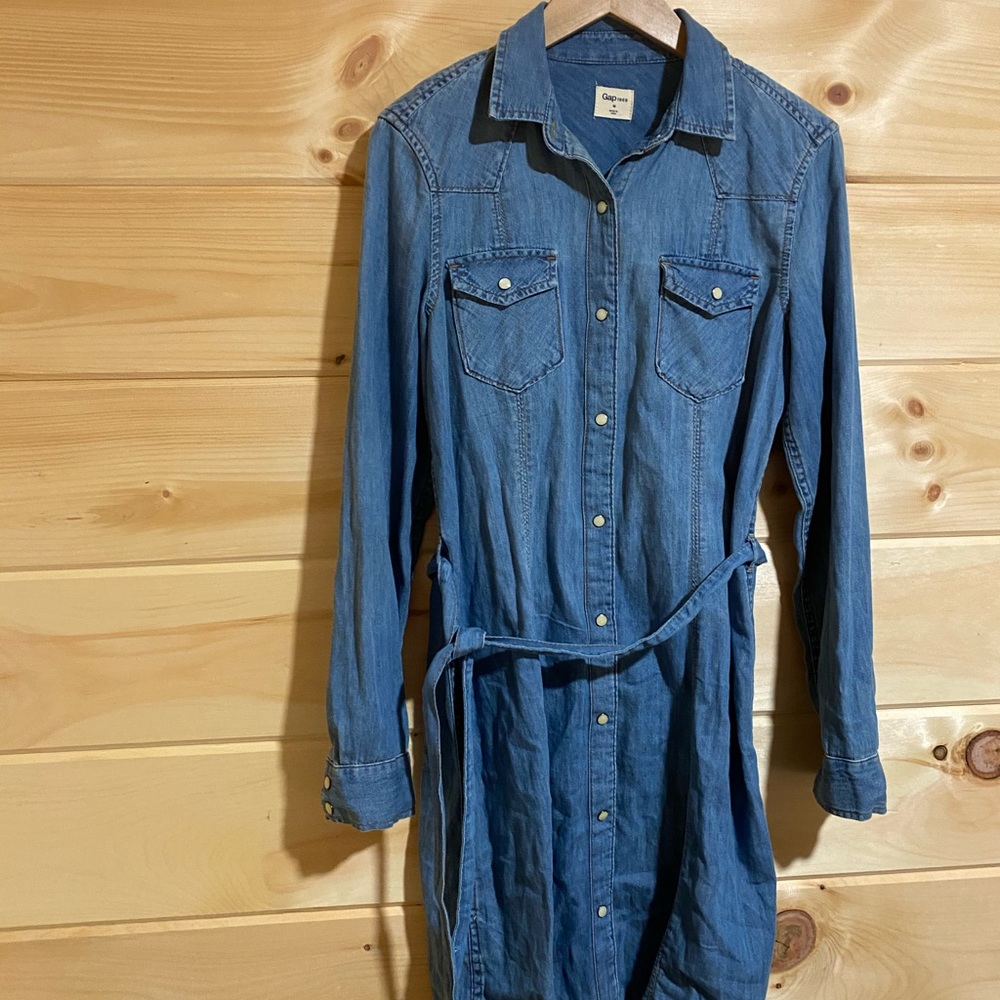 Gap denim dress